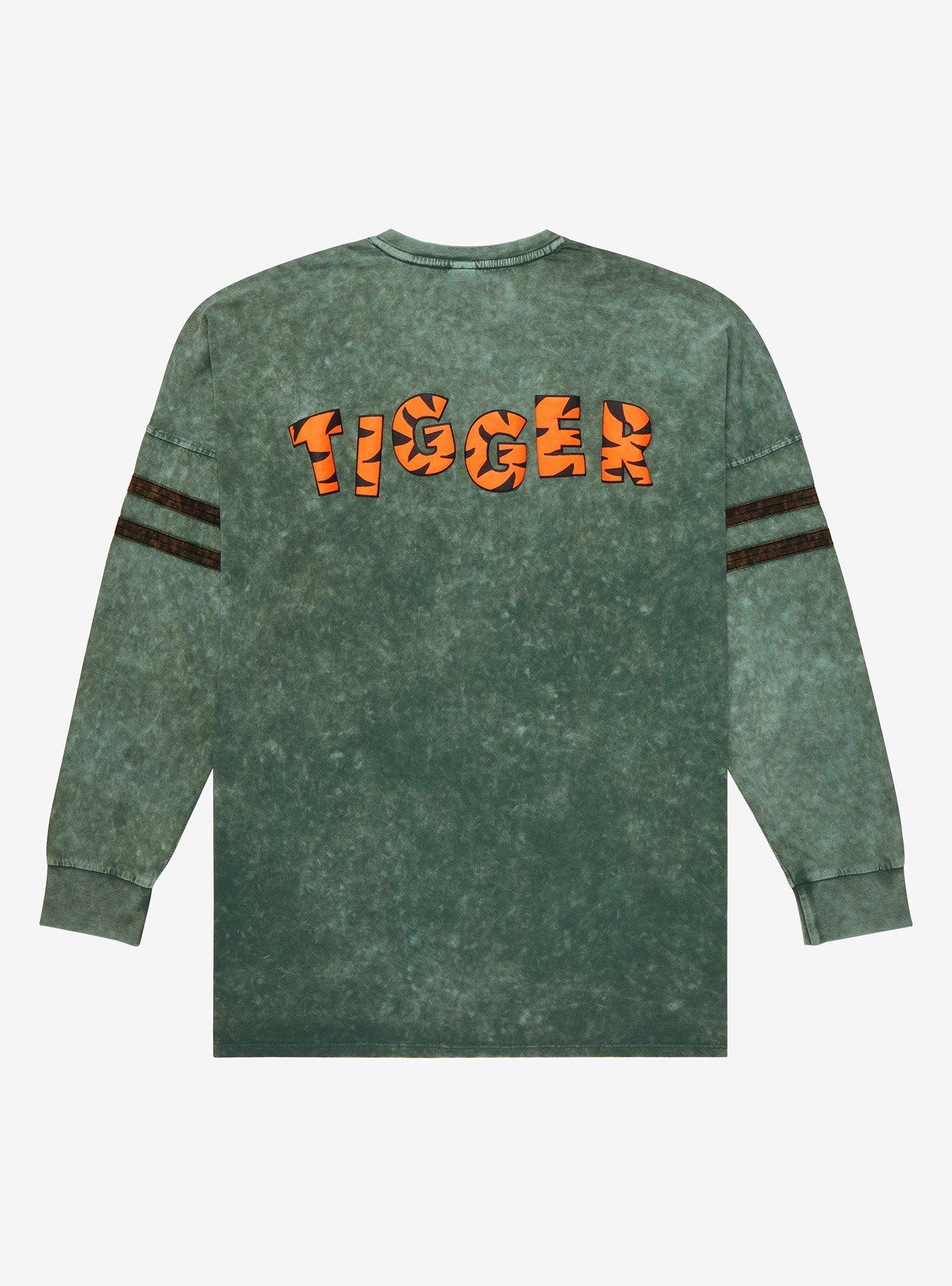 Disney Winnie the Pooh Tigger Henley Hype Jersey - BoxLunch Exclusive , FOREST, alternate