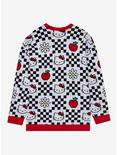 Sanrio Hello Kitty with Apples Women's Plus Sized Cardigan - BoxLunch Exclusive, MULTI, alternate
