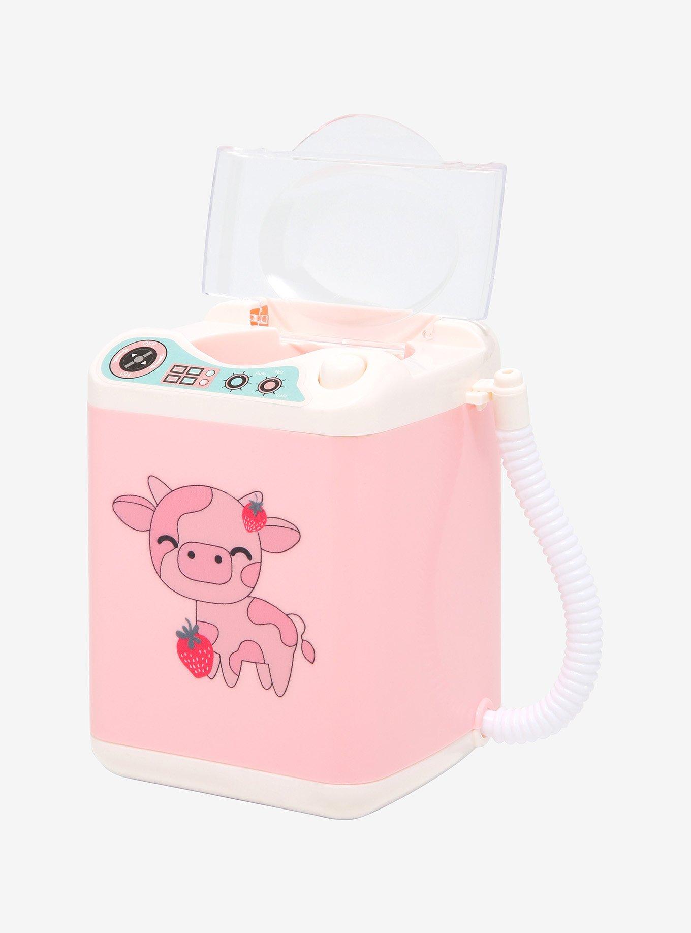 Strawberry Cow Makeup Sponge Washing Machine, , alternate
