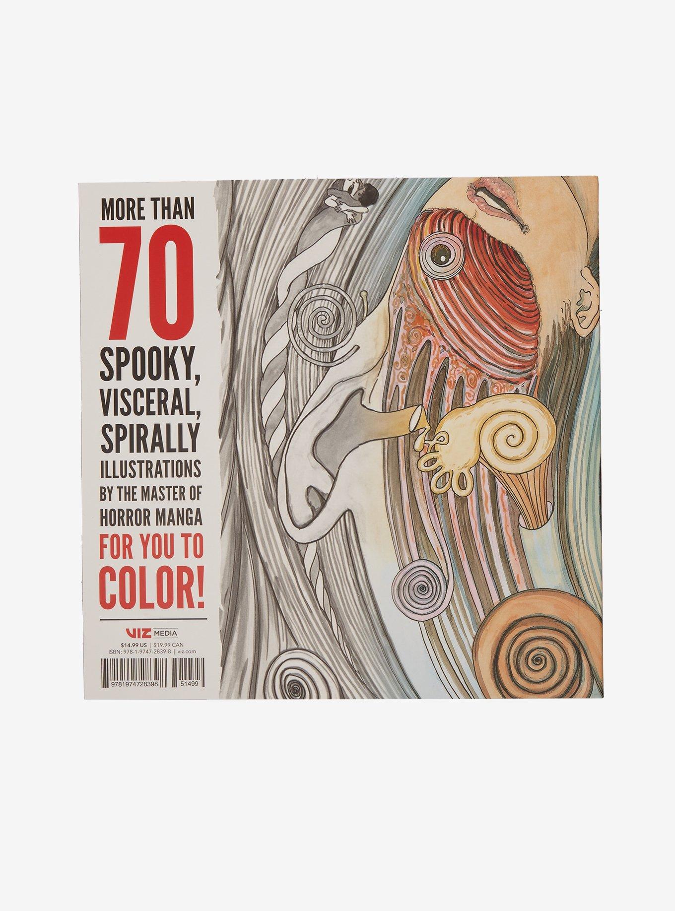 Junji Ito Uzumaki Coloring Book, , alternate