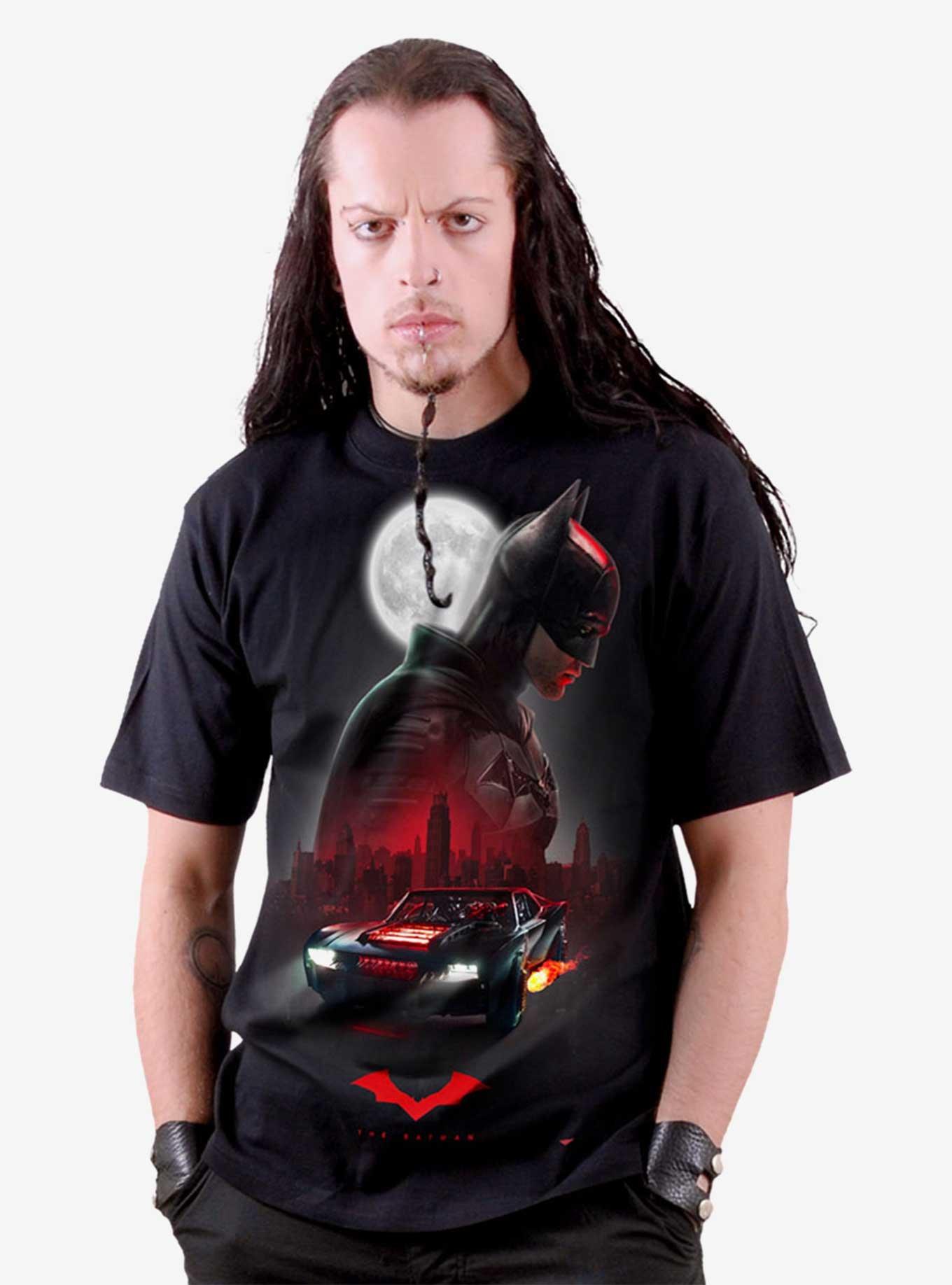 DC Comics The Batman Batmobile T-Shirt, BLACK, alternate