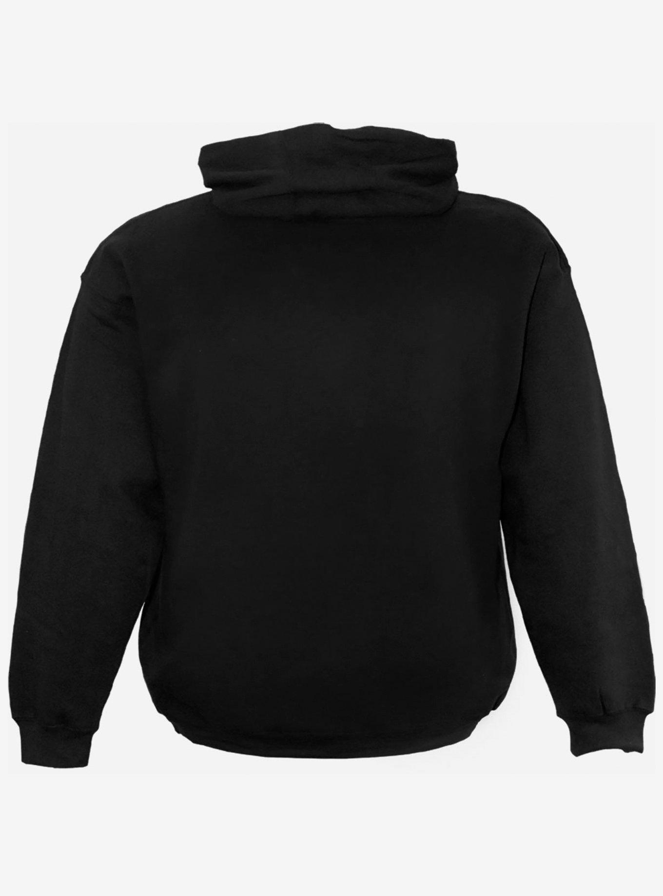 DC Comics The Batman Logo Hoodie, BLACK, alternate