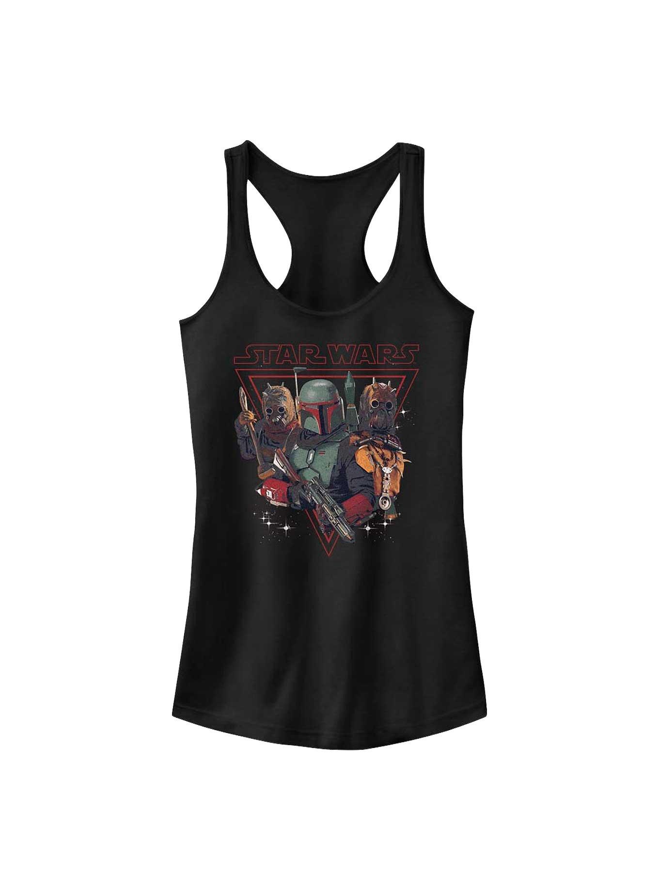 Star Wars The Book Of Boba Fett Bounty Hunting Girls Tank Top