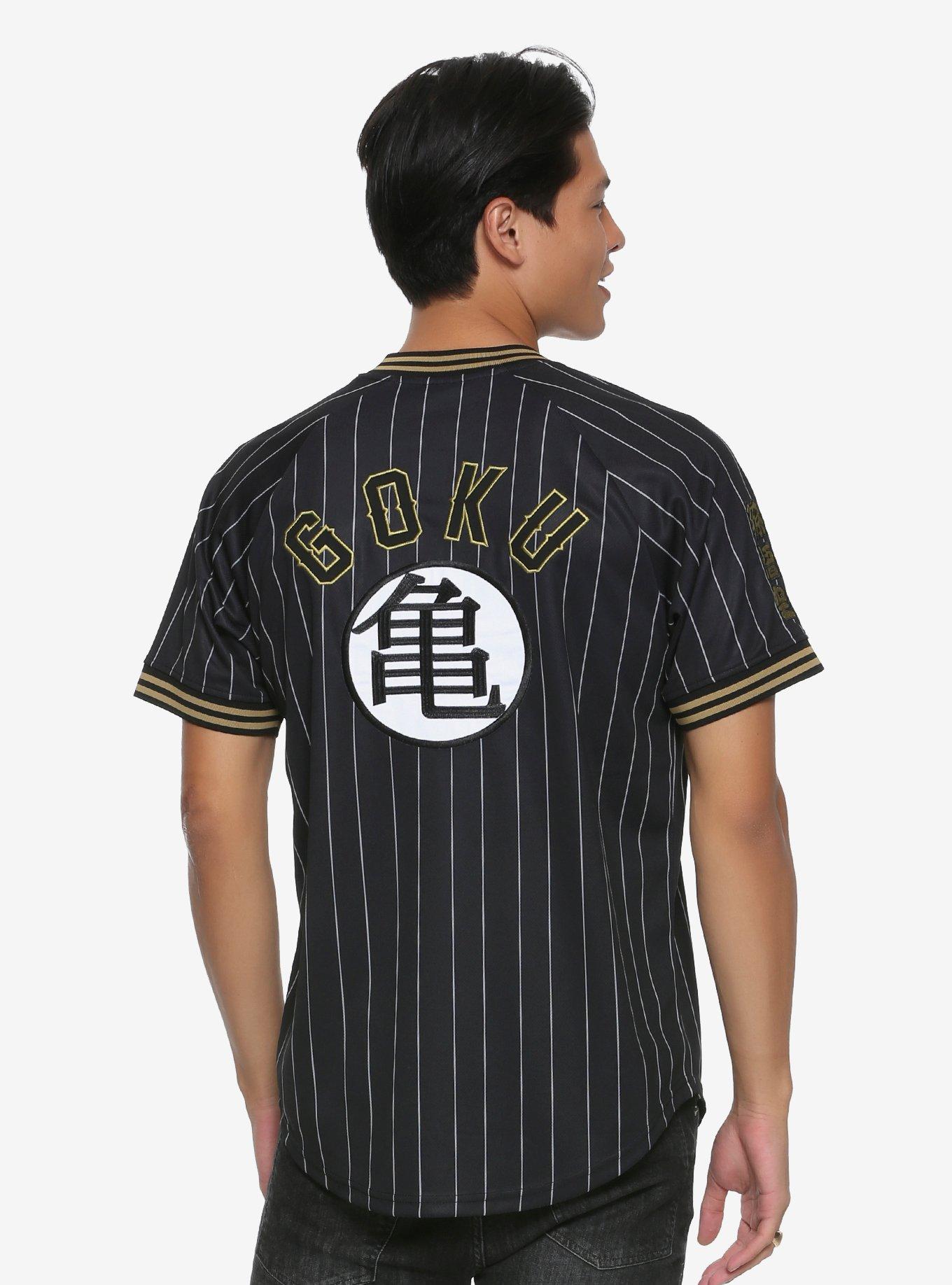 Dragon Ball Z Goku Soccer Jersey - BoxLunch Exclusive, BLACK, alternate