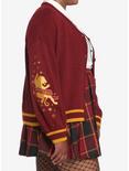 Harry Potter Gryffindor Skimmer Cardigan Plus Size, BURGUNDY GOLD, alternate