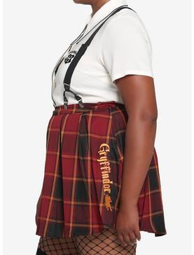 Harry Potter Gryffindor Pleated Suspender Skirt Plus Size, , hi-res