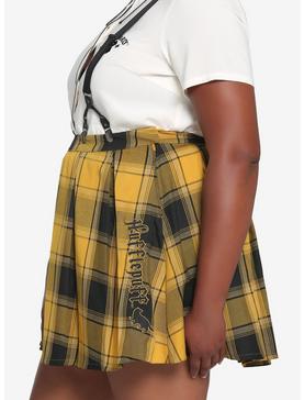 Harry Potter Hufflepuff Pleated Suspender Skirt Plus Size, , hi-res
