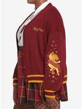 Harry Potter Gryffindor Skimmer Girls Cardigan Plus Size, MULTI, alternate