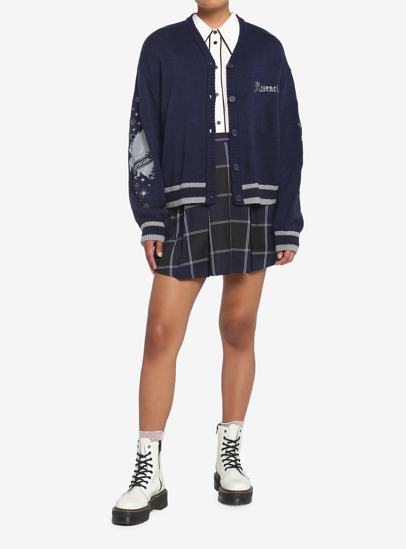 Harry Potter Ravenclaw Skimmer Girls Cardigan, MULTI, alternate