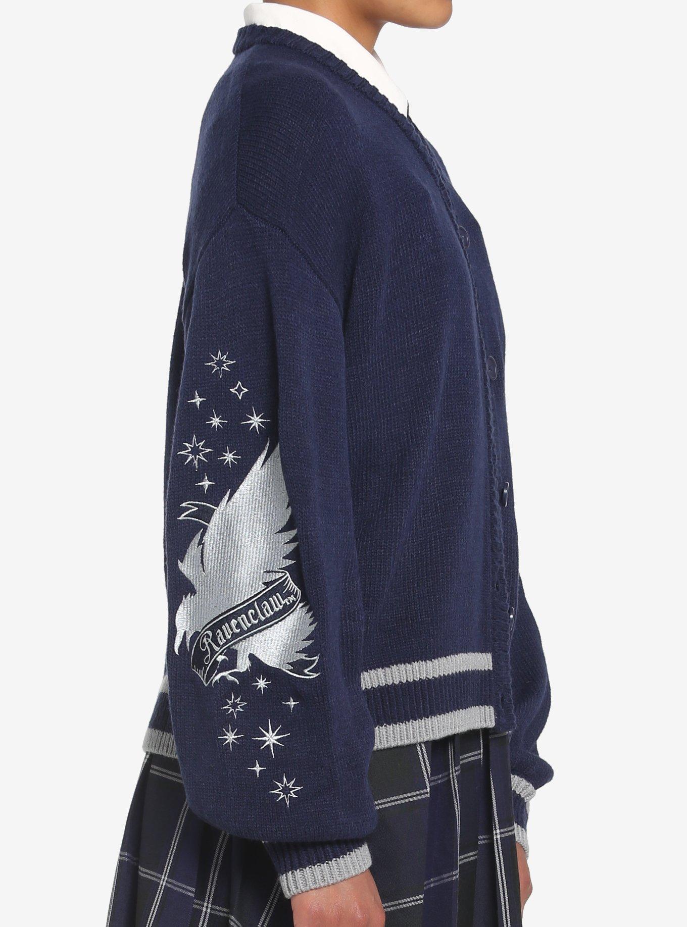 Harry Potter Ravenclaw Skimmer Girls Cardigan, MULTI, alternate