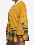 Harry Potter Hufflepuff Skimmer Girls Cardigan Plus Size, MULTI, alternate