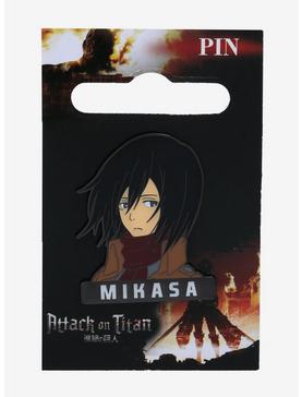 Attack on Titan Mikasa Enamel Pin - BoxLunch Exclusive , , hi-res