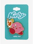 Nintendo Kirby with Juice Enamel Pin - BoxLunch Exclusive, , alternate