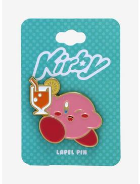 Nintendo Kirby with Juice Enamel Pin - BoxLunch Exclusive, , hi-res