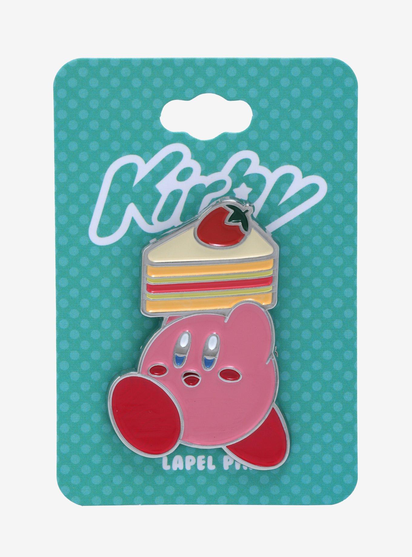 Nintendo Kirby Strawberry Cake Slice Enamel Pin - BoxLunch Exclusive, , alternate