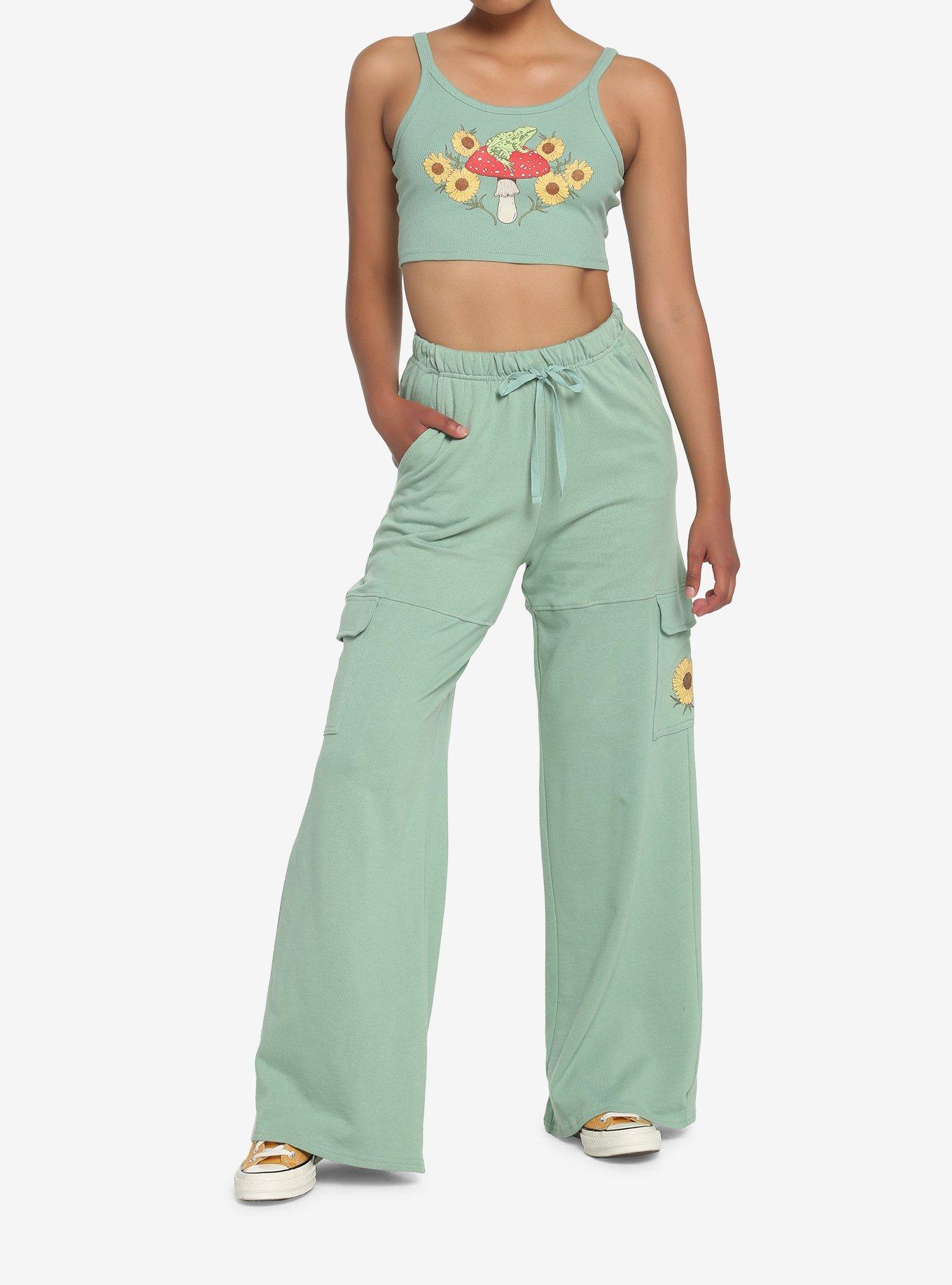 Mushroom Flower Girls Lounge Pants