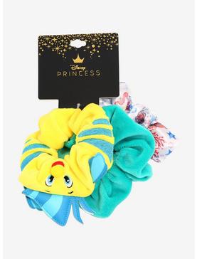 Disney The Little Mermaid Flounder Figural Scrunchy Set - BoxLunch Exclusive, , hi-res