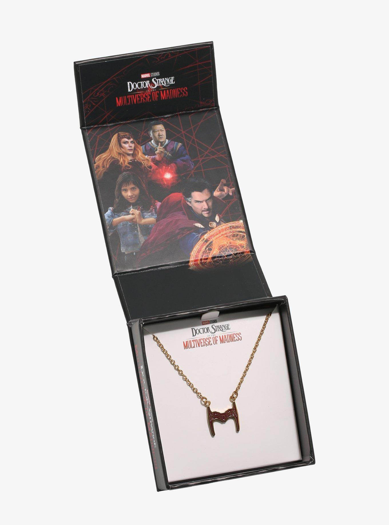 Marvel Doctor Strange In The Multiverse Of Madness Scarlet Witch Tiara Necklace, , alternate