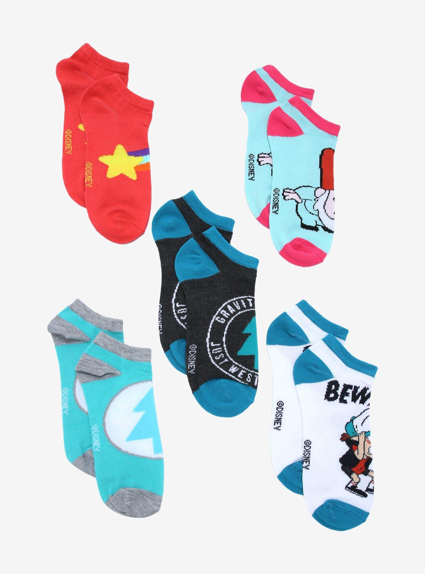 Disney Gravity Falls Icons Socks Set, , alternate