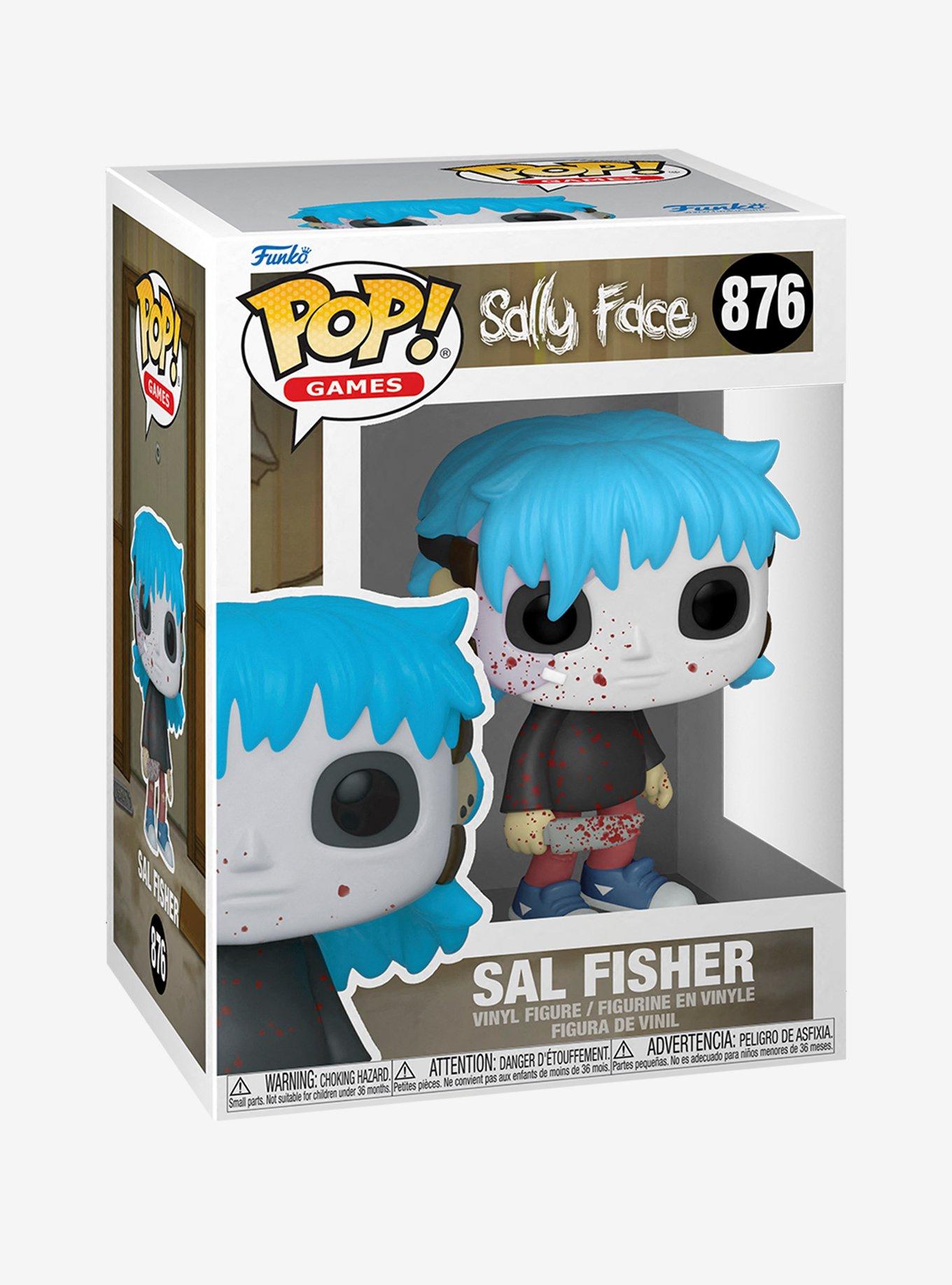 Funko Sally Face Pop! Games Sal Fisher Vinyl Figure, , alternate