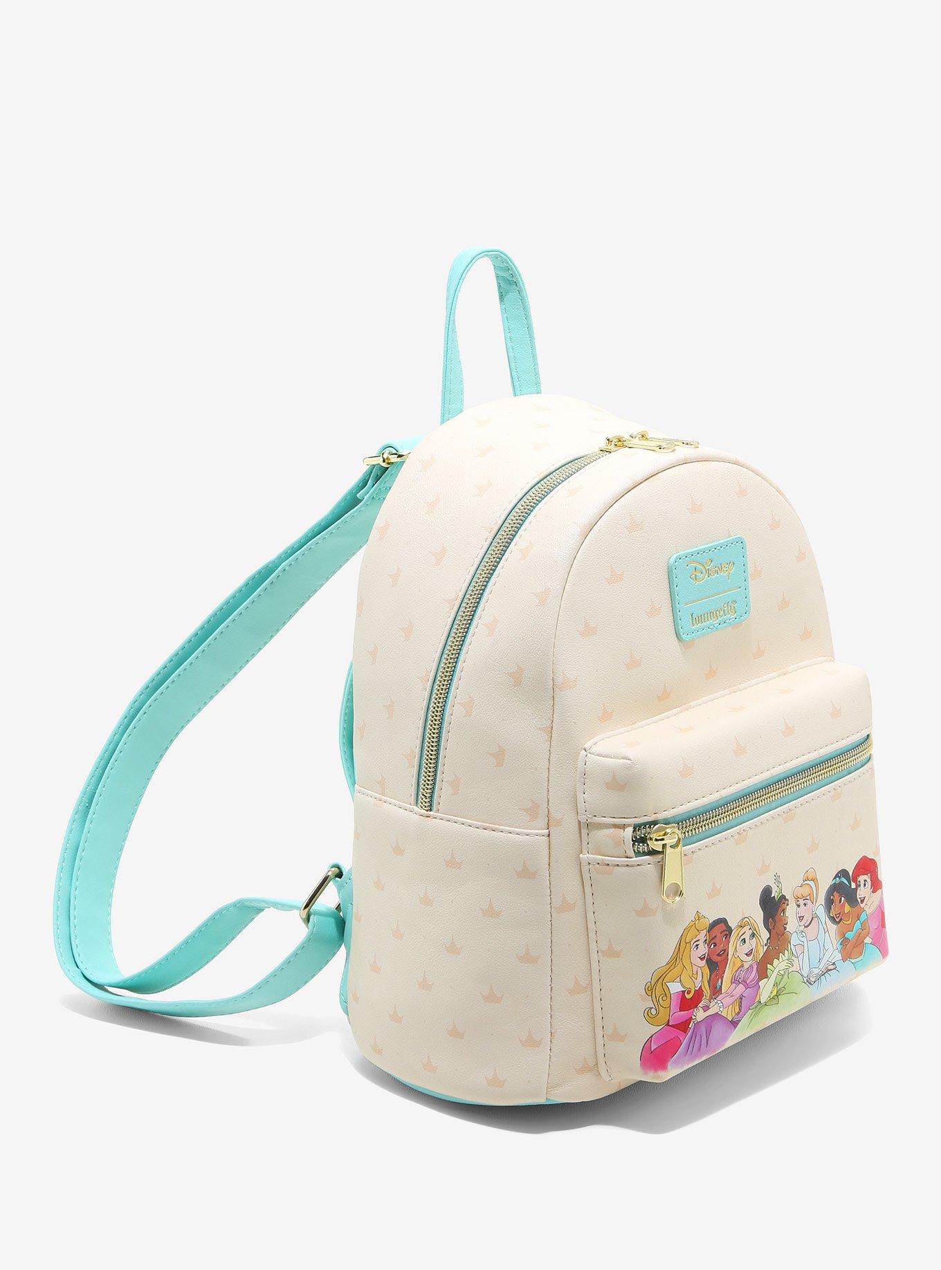 Loungefly Disney Princess Sidekicks Group Mini Backpack, , alternate