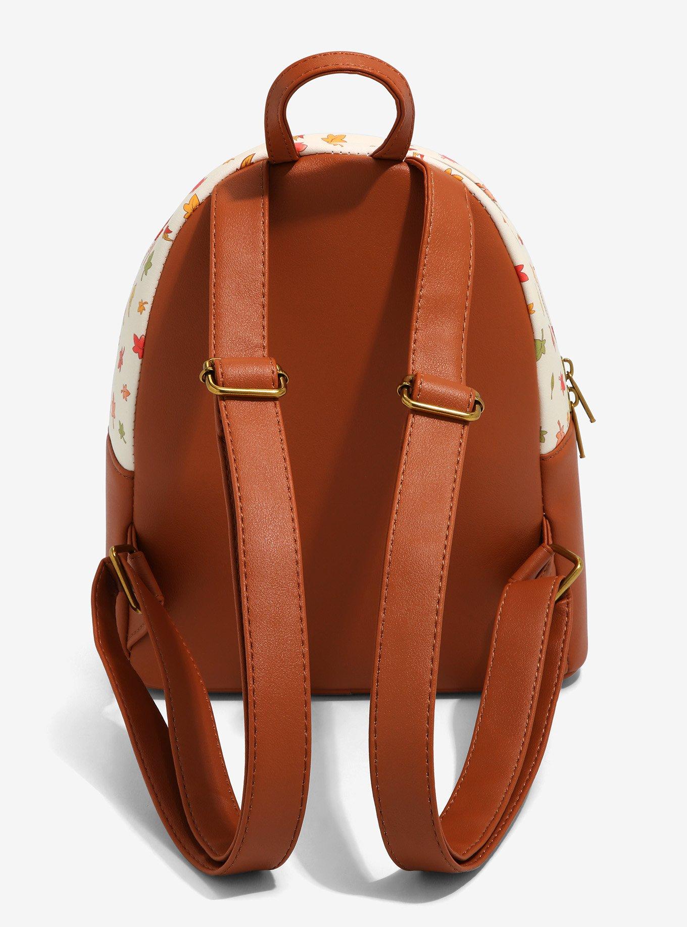 Loungefly Disney Mickey Mouse & Friends Fall Leaves Mini Backpack, , alternate