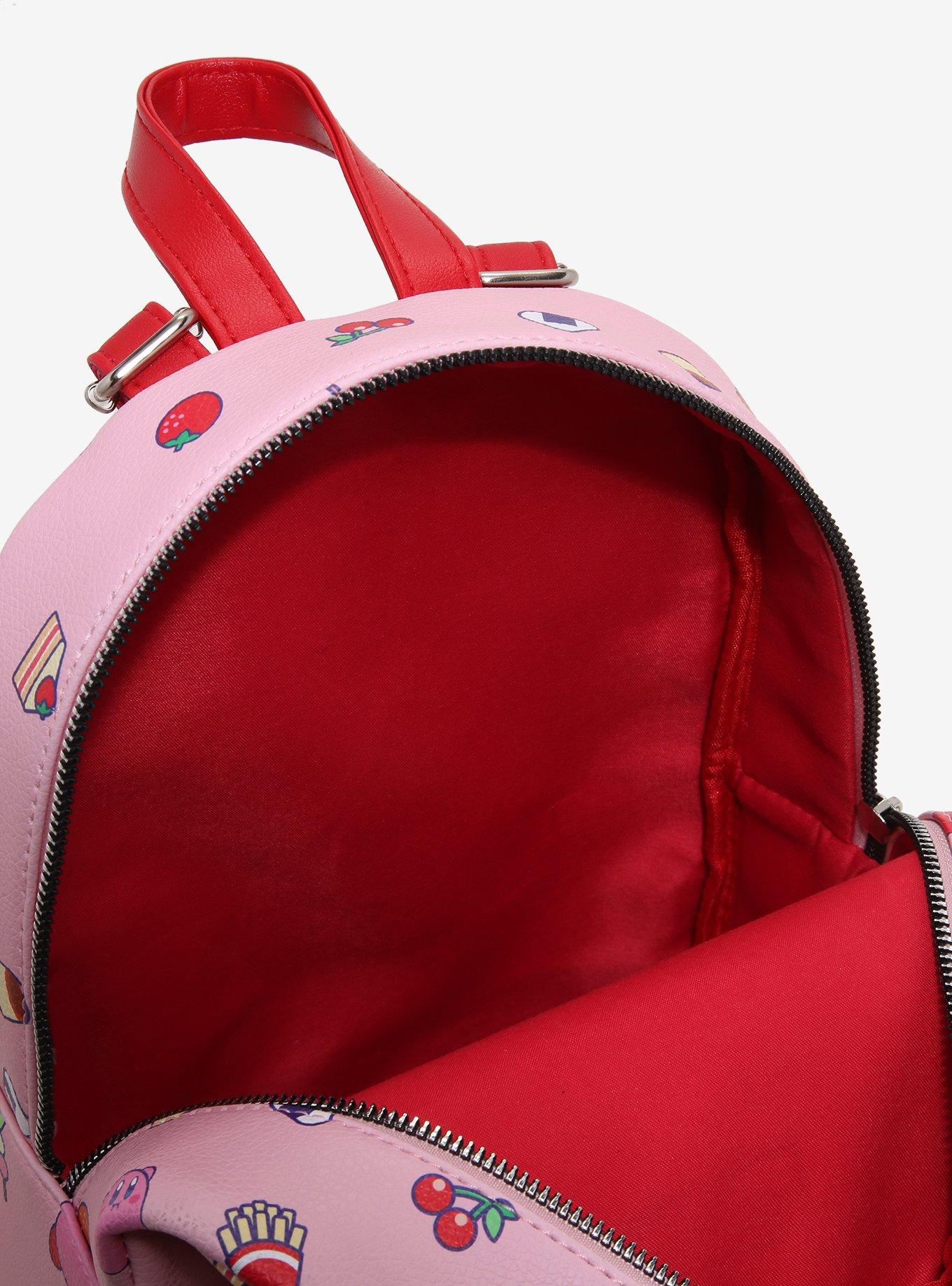 Kirby Food Pink Mini Backpack, , alternate