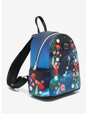 Loungefly Disney Peter Pan Floral Mini Backpack, , hi-res