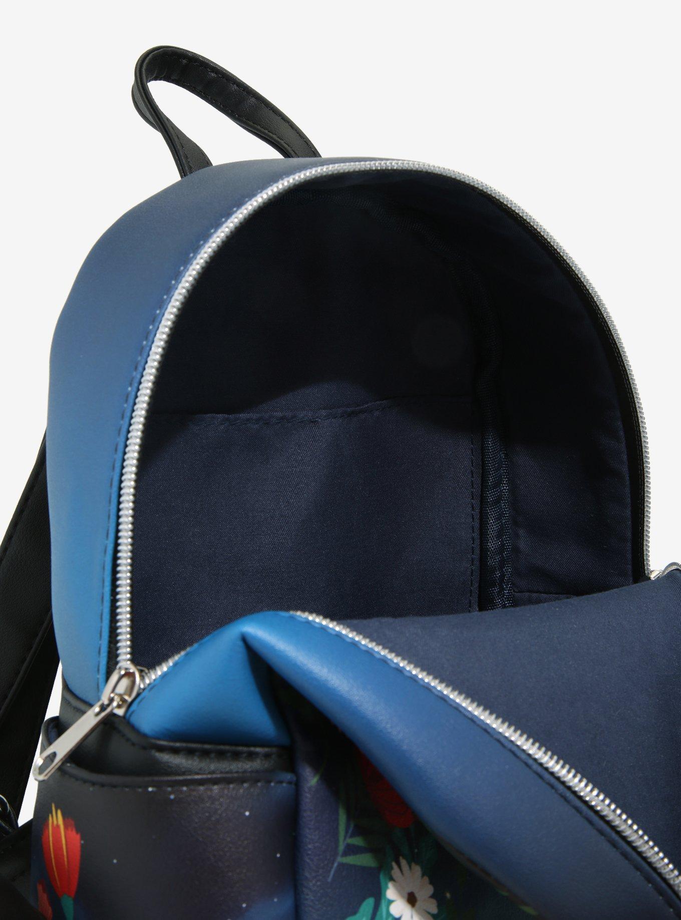 Loungefly Disney Peter Pan Floral Mini Backpack, , alternate