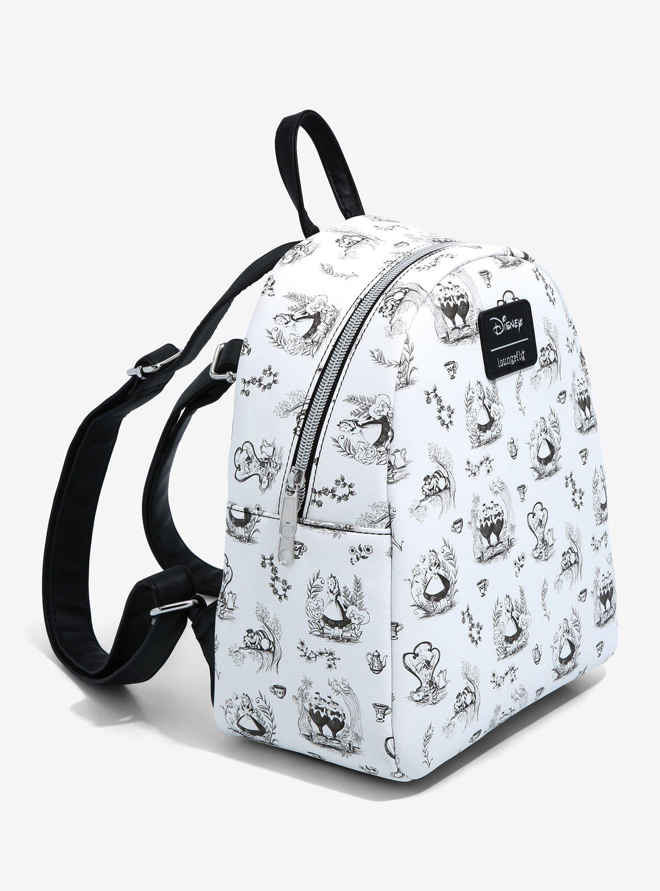 Loungefly Disney Alice In Wonderland Sketch Mini Backpack, , alternate