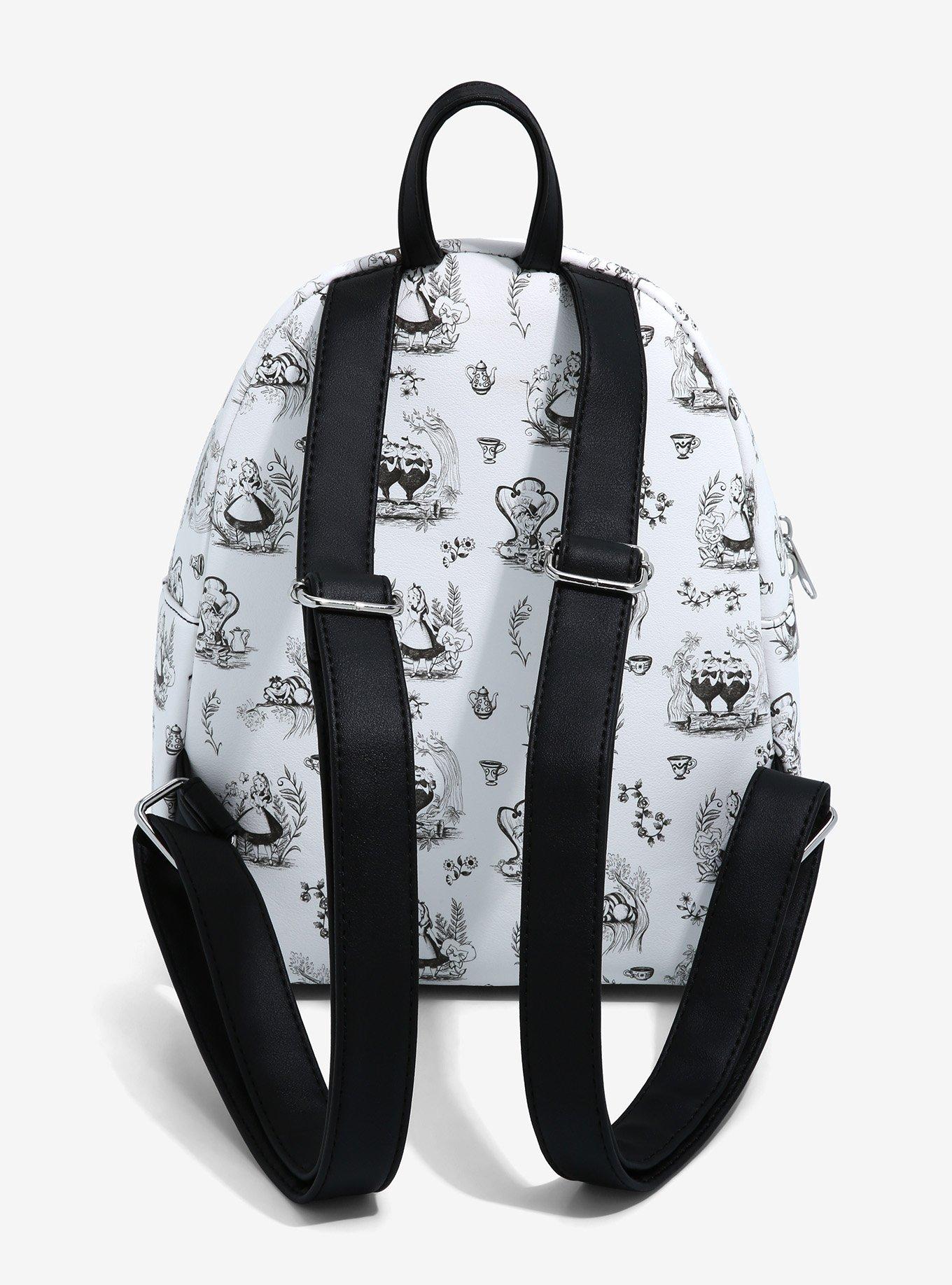 Loungefly Disney Alice In Wonderland Sketch Mini Backpack, , alternate