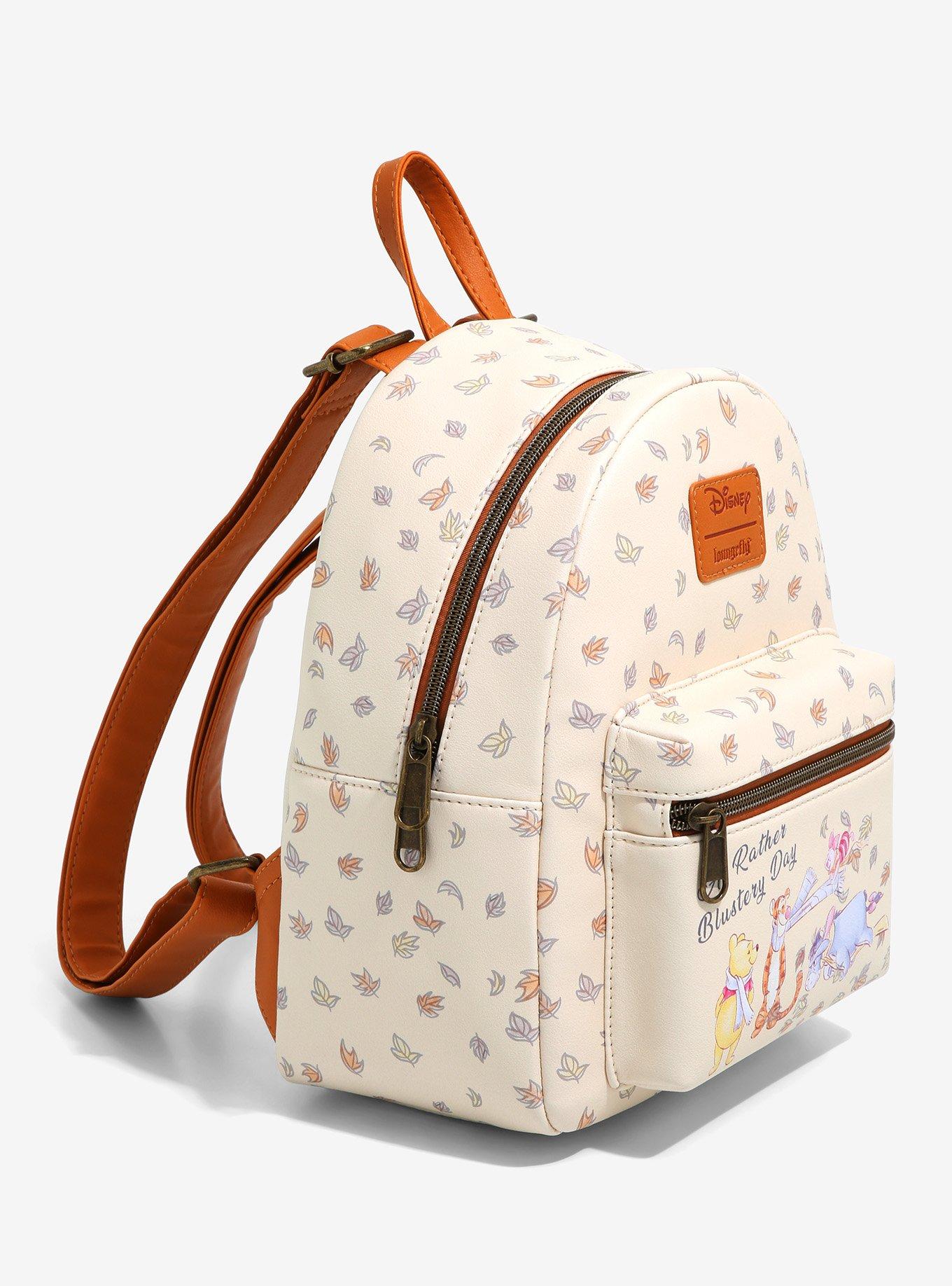 Loungefly retailer Disney Winnie The Pooh Blustery Day Mini Backpack