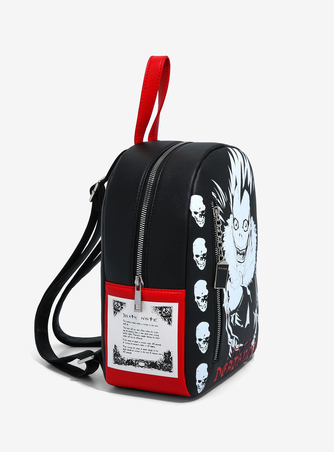 Death Note Ryuk Skull Mini Backpack, , alternate
