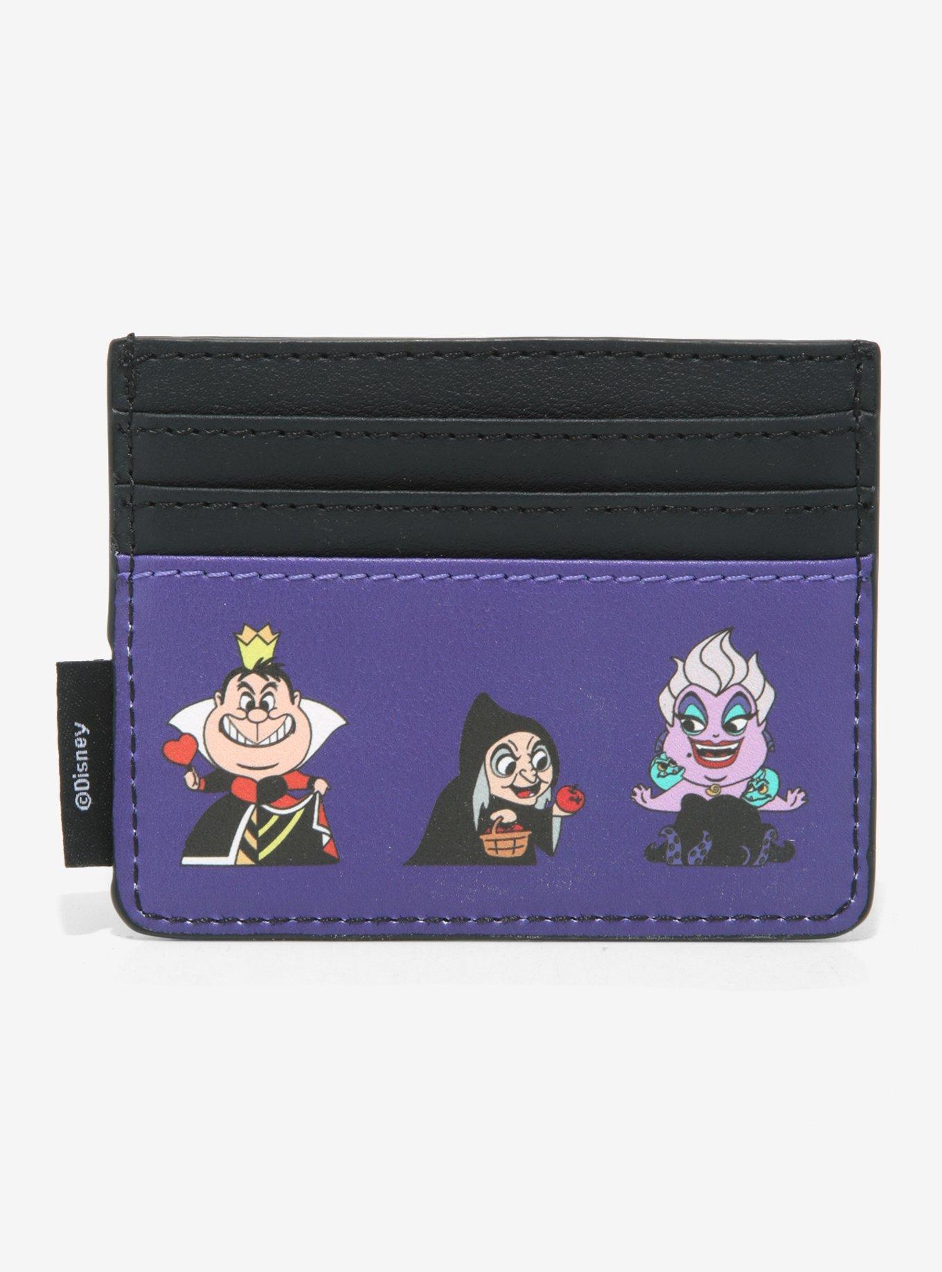 Loungefly Disney Villains Chibi Cardholder, , alternate