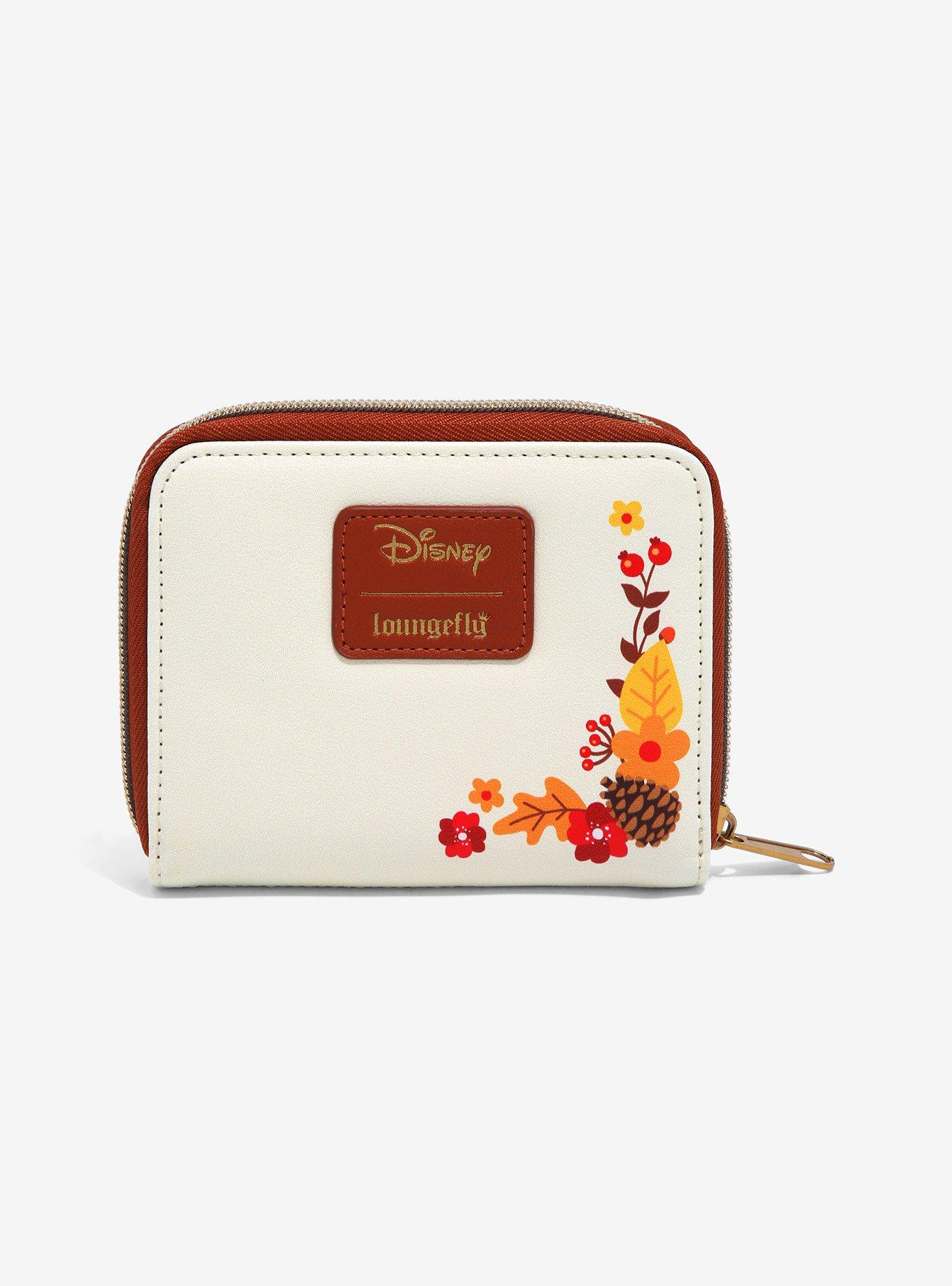 Loungefly Disney Chip 'N' Dale Acorns Zip Wallet, , alternate