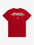 Bring Me The Horizon Love Isn't In The Air Girls T-Shirt, RED, alternate