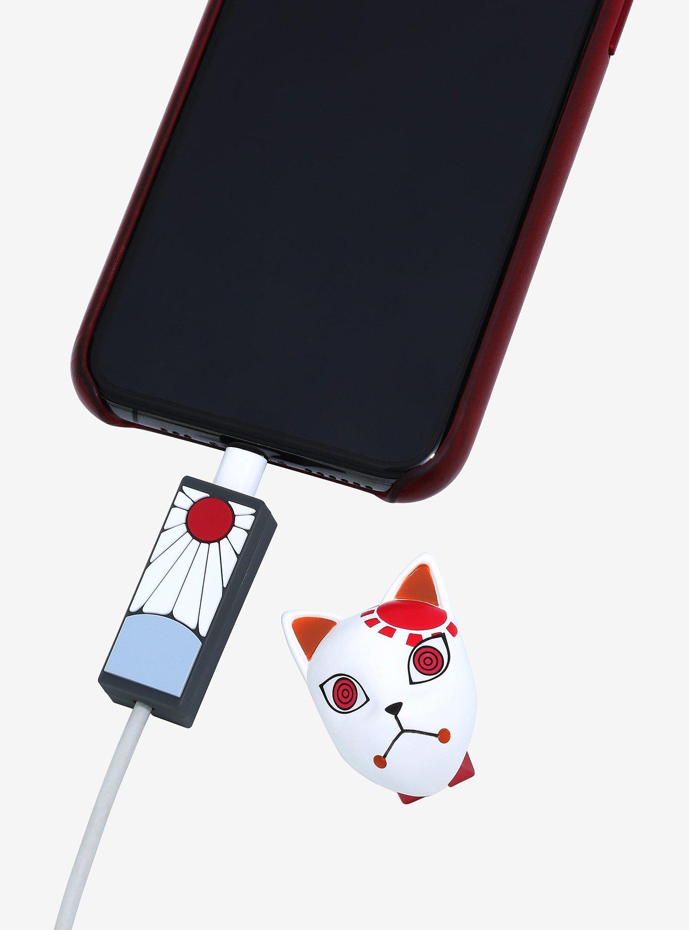 Demon Slayer: Kimetsu no Yaiba Warding Mask & Hanafuda Cable Covers, , alternate