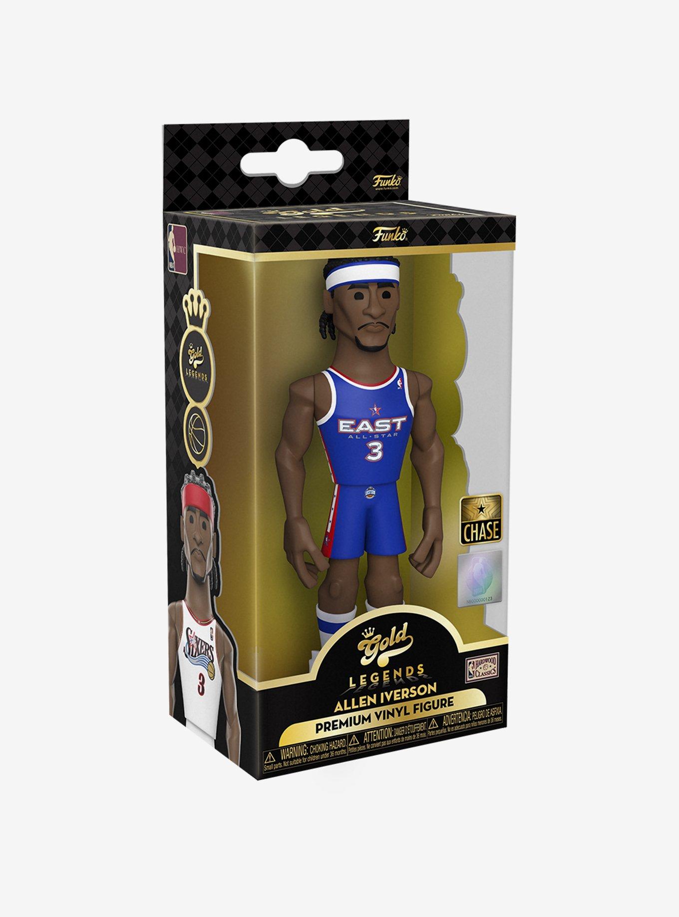 Funko Gold Legends NBA Allen Iverson Premium Vinyl Figure, , alternate