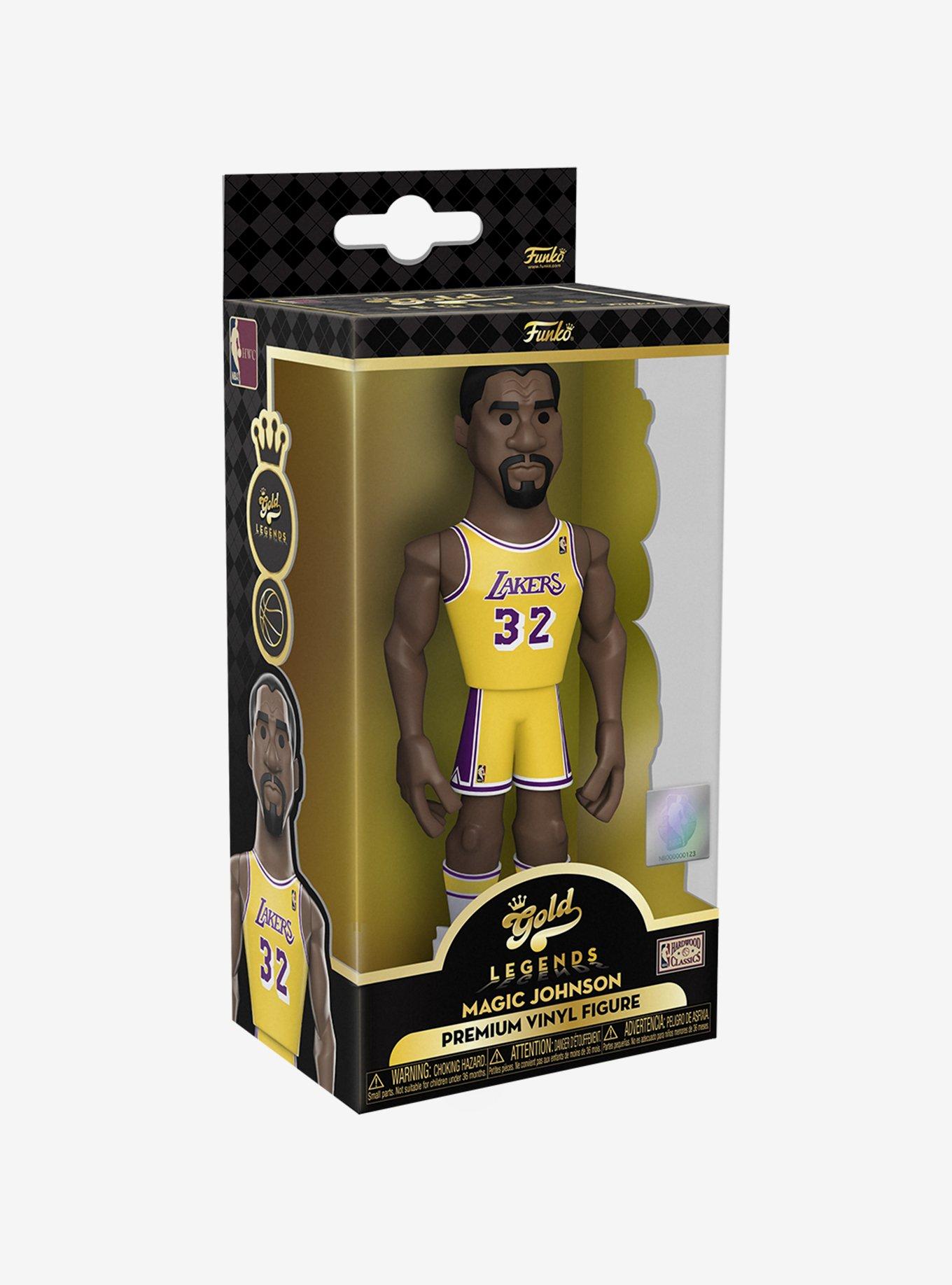 Funko Gold Legends NBA Magic Johnson Premium Vinyl Figure, , alternate