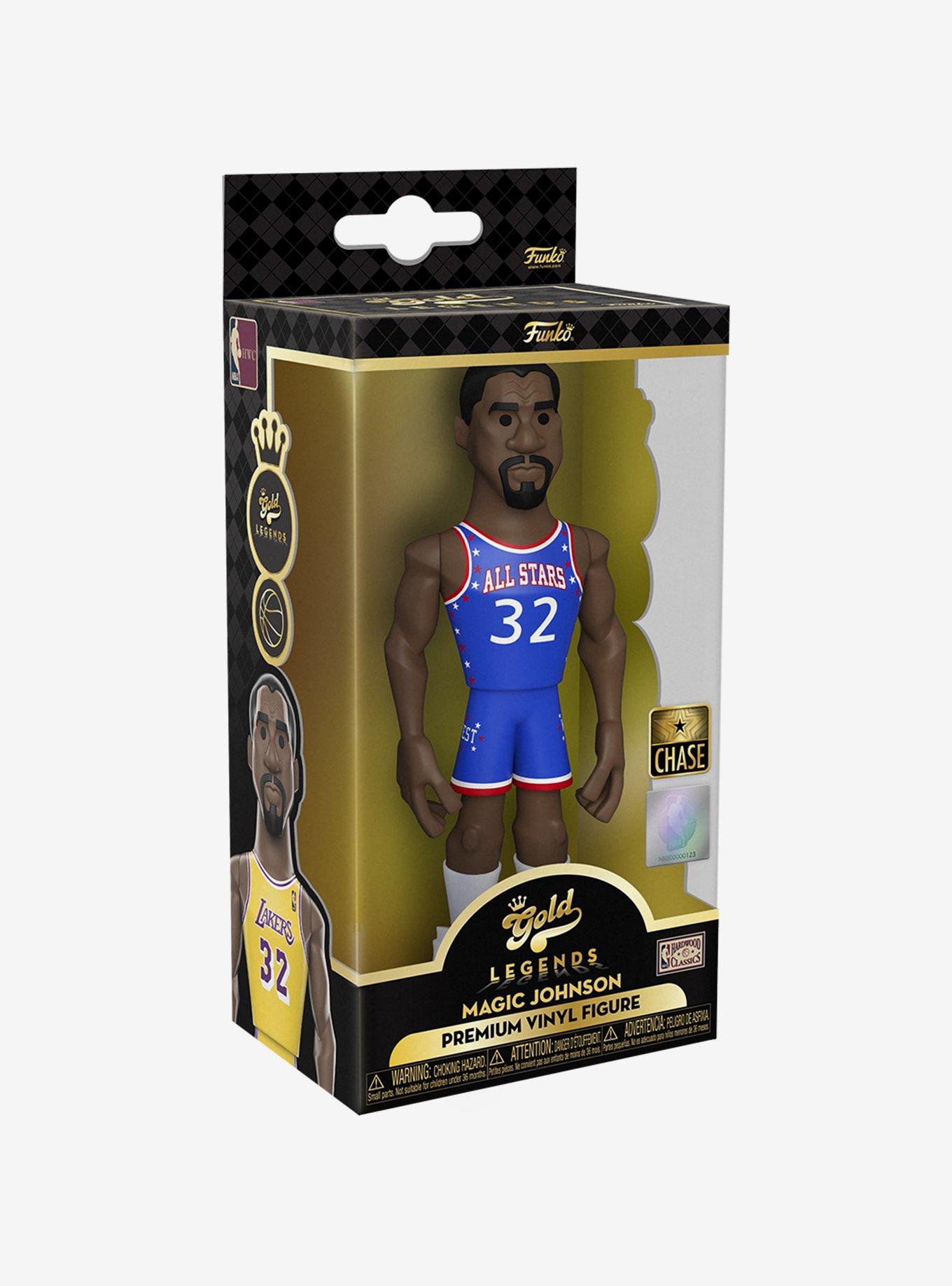 Funko Gold Legends NBA Magic Johnson Premium Vinyl Figure, , alternate