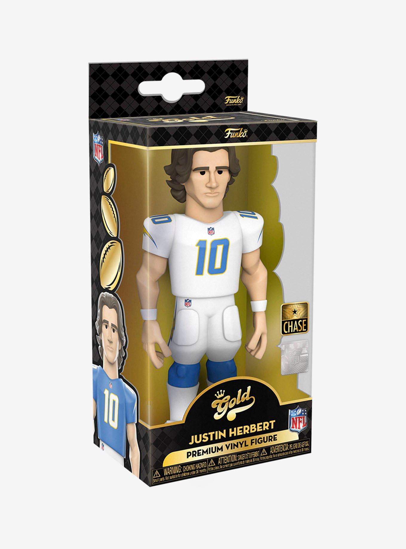 Funko NFL Gold Justin Herbert 5 Inch Premium Vinyl Figure, , alternate
