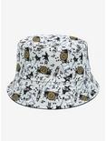 Disney The Nightmare Before Christmas Summer Fear Fest Jack Skellington Sun Logo Reversible Youth Bucket Hat - BoxLunch Exclusive, , alternate