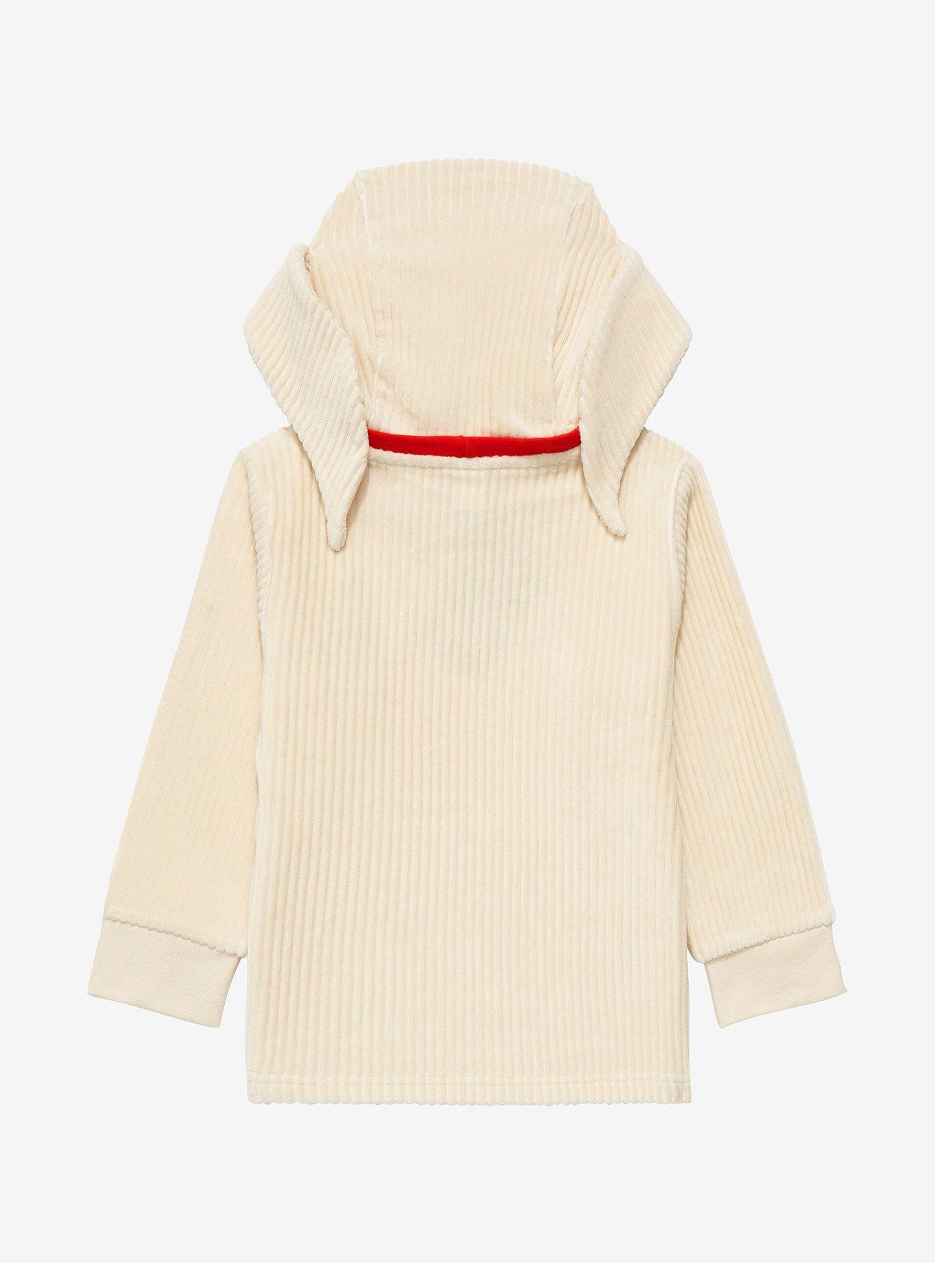 Disney The Nightmare Before Christmas Zero Corduroy Eared Toddler Hoodie - BoxLunch Exclusive, , alternate