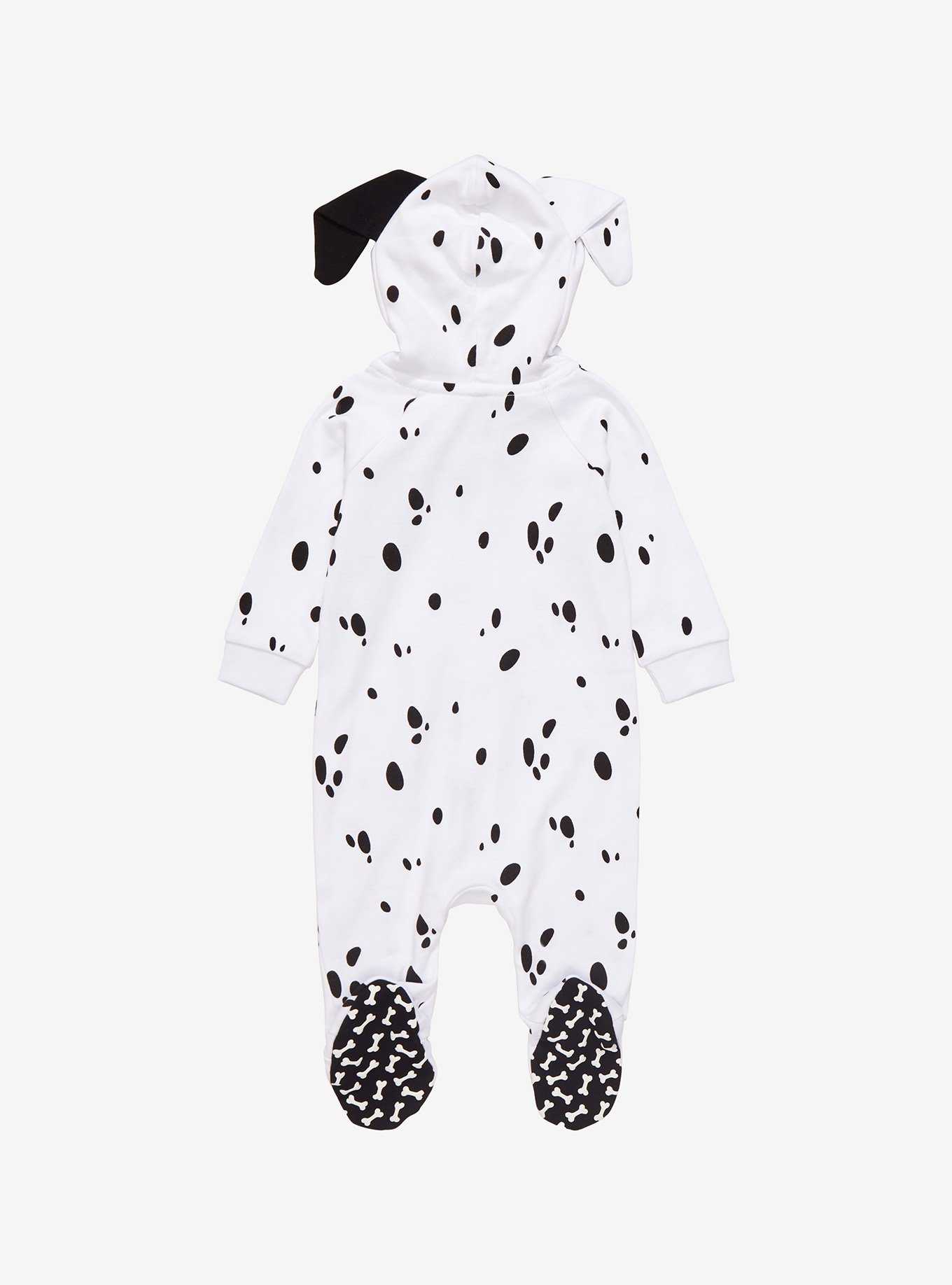 Disney 101 Dalmatians Puppy Eared Hood Full-Body Infant One-Piece, , hi-res
