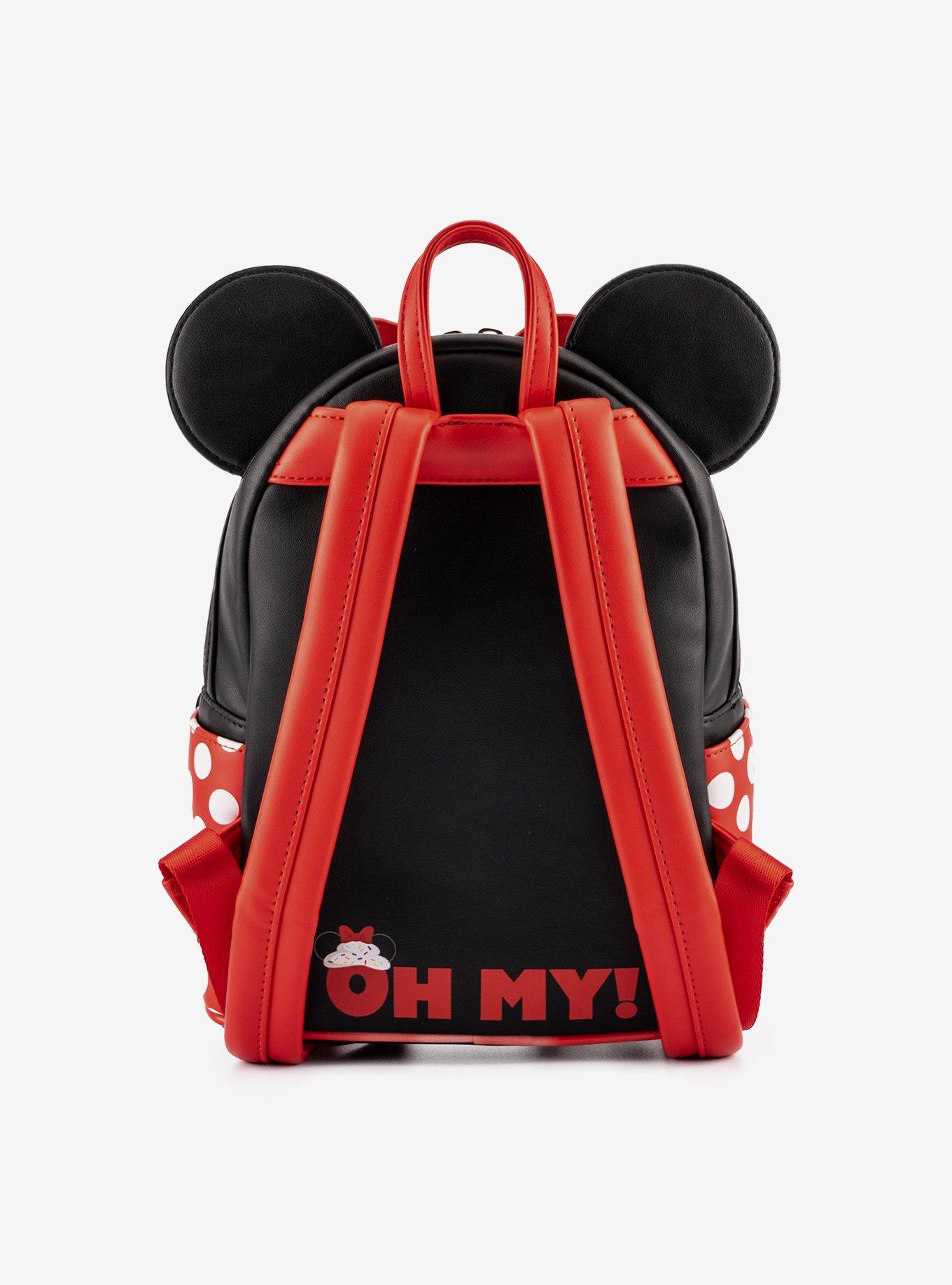 Loungefly Disney Minnie Mouse Sprinkle Cupcake Mini Backpack, , alternate