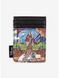 Loungefly Disney Beauty and The Beast Stained Glass Castle Cardholder, , alternate
