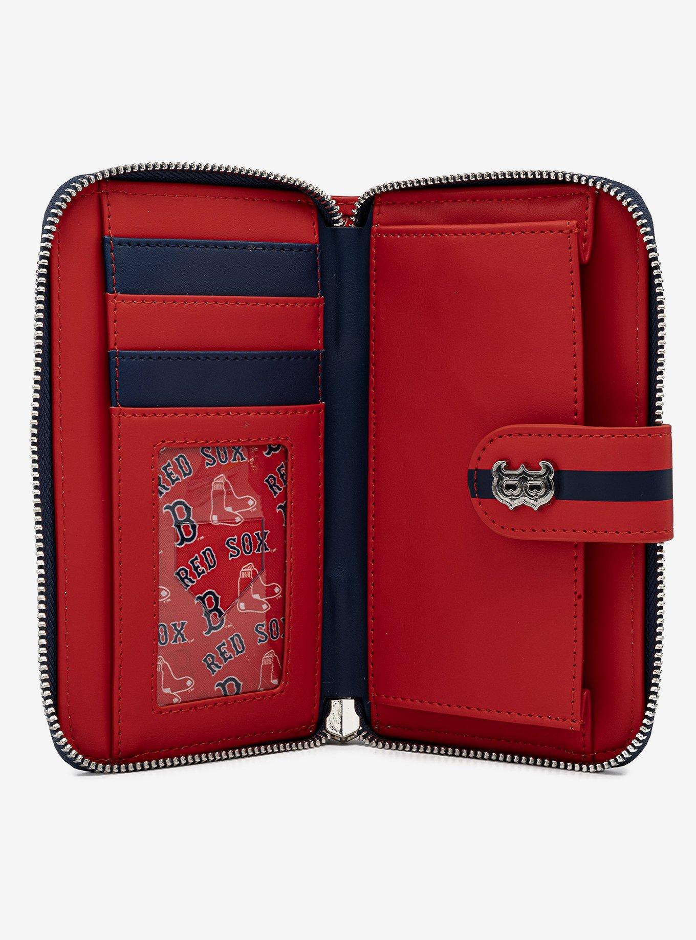 Loungefly Boston Red Sox Zipper Wallet, , alternate