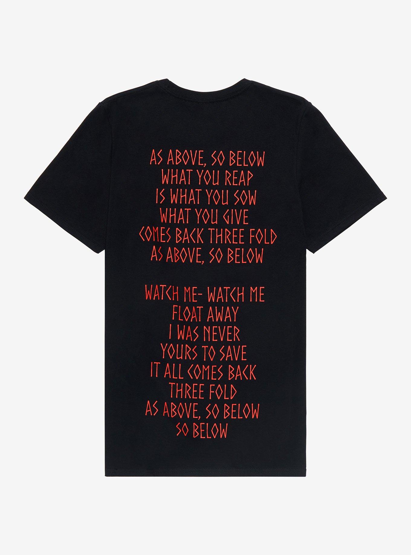 In This Moment As Above So Below T-Shirt, BLACK, alternate