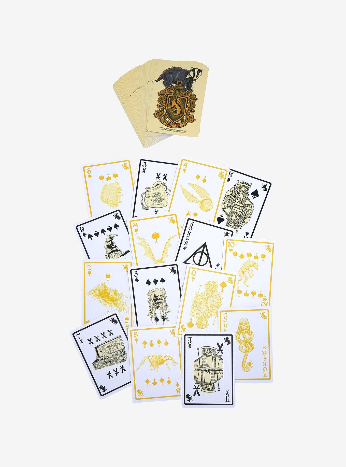 Harry Potter Hufflepuff Playing Cards, , alternate