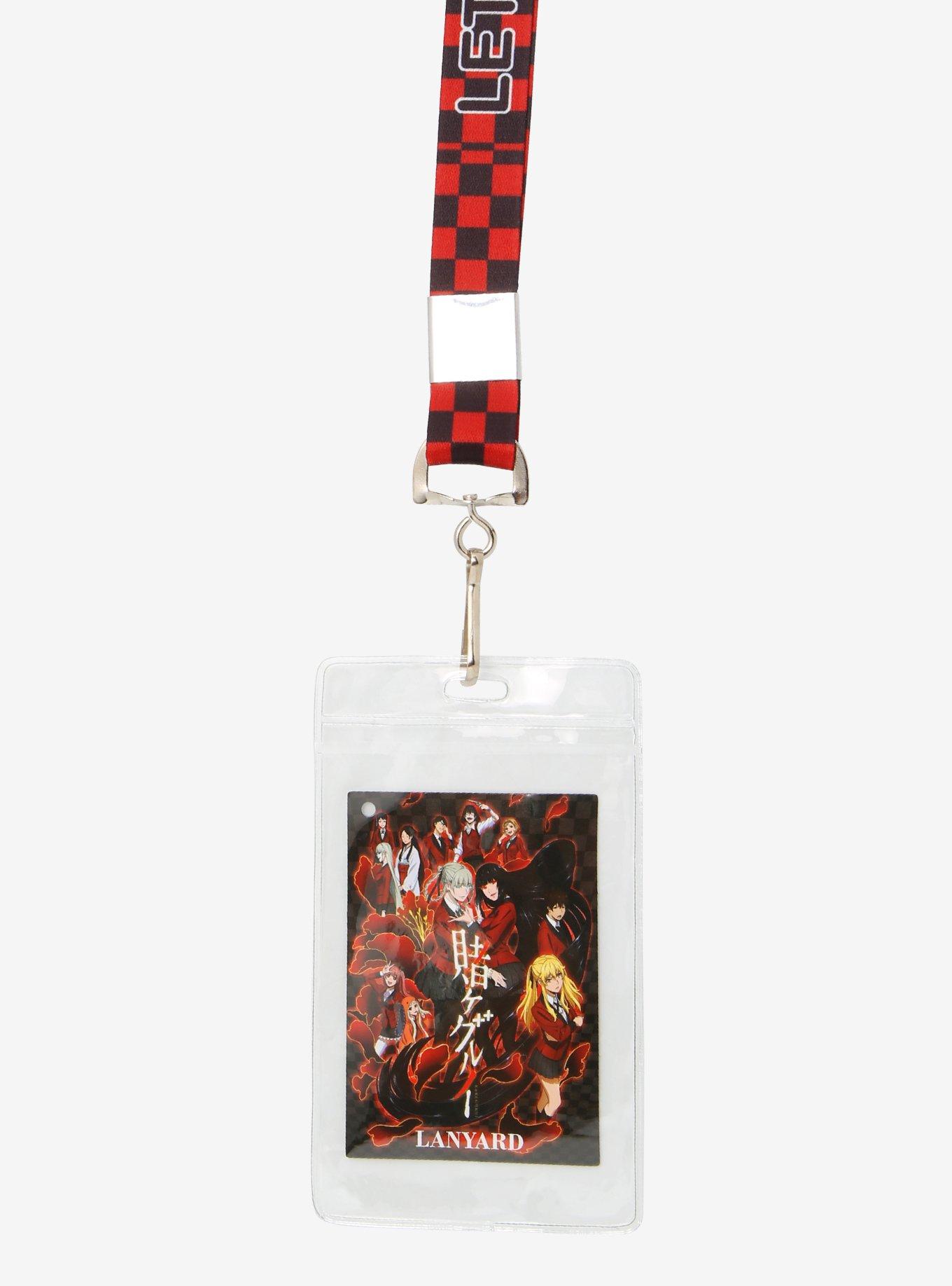 Kakegurui Yumeko Gamble Lanyard, , alternate